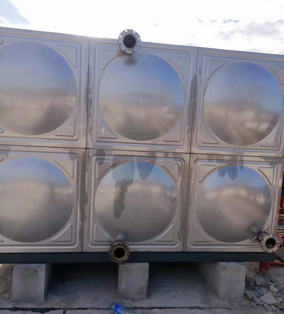 滨海组合式不锈钢水箱，玻璃钢水箱的替代品，不锈钢冲压板组合水箱